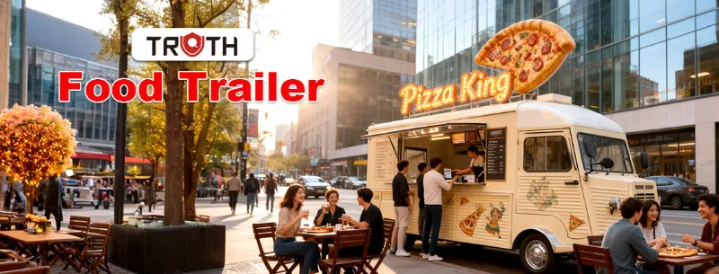 Food Trucks estilo Citroen: um formato conduzido por personagens para catering móvel moderno