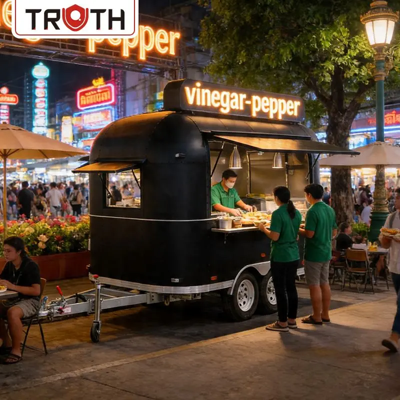 Como um trailer de comida com concessão de pizza para restaurante móvel pode transformar seu negócio de alimentos em uma experiência lucrativa de jantar móvel