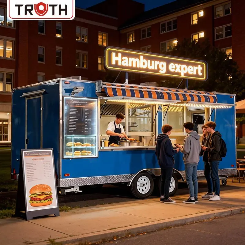 Caminhão de fast food para Hamburgo