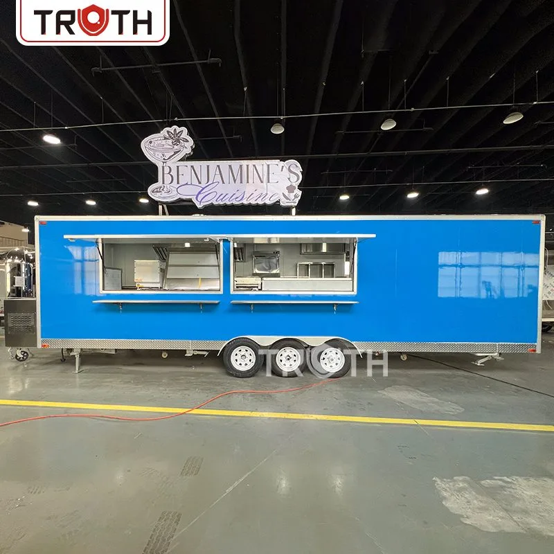 Trailer Food Truck com WC Totalmente Equipado