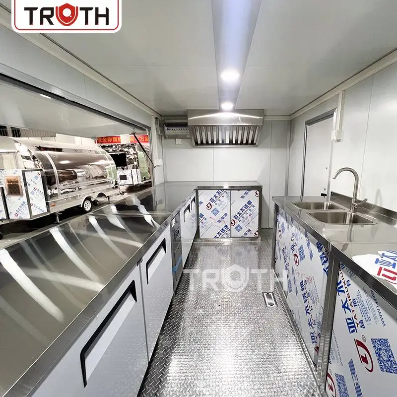 Mobile Concession Pizza Food Trailer