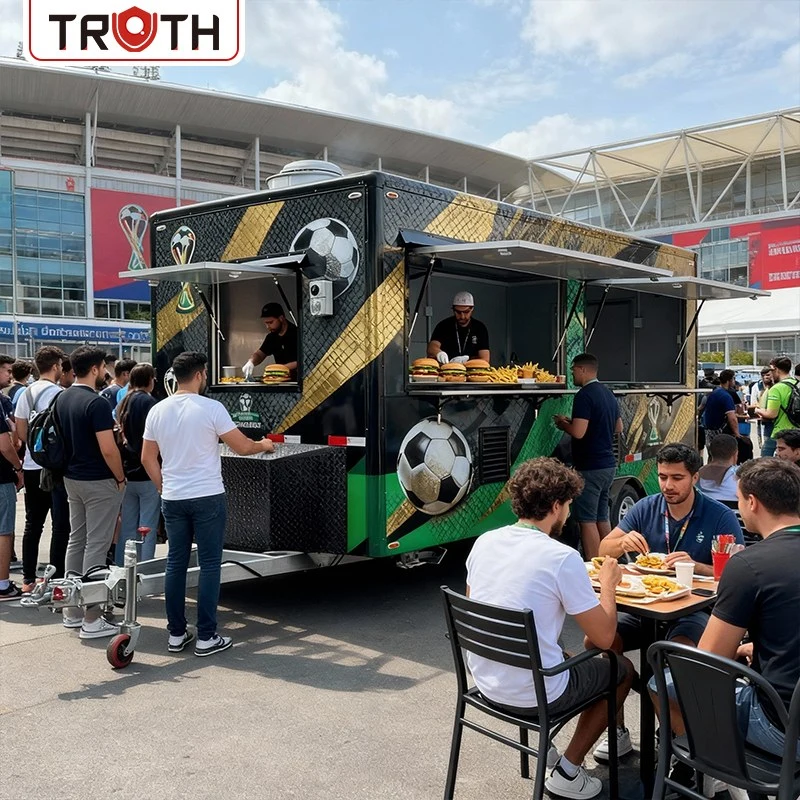 Food Truck móvel totalmente equipado para bar